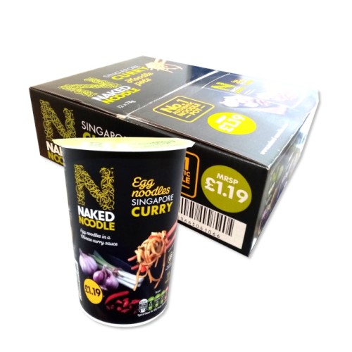 Naked Noodle Singapore Curry Noodle Pots X G Case Price