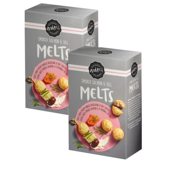Ardens Melts Smoked Salmon & Dill Bites 60g - 2 For £1 