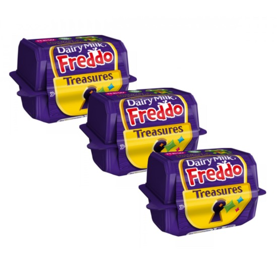 Cadburys Dairy Milk Freddo Treasures Chocolate & Toy - 3 For £1