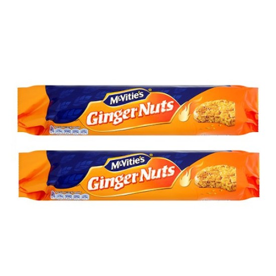 Mcvities Ginger Nuts 250g 2 For £1