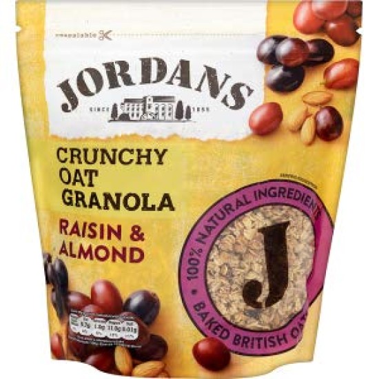 Jordans Raisin & Almond Crunchy Granola Cereal 750g  