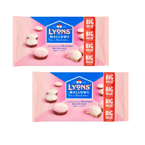 Lyons Coconut Mallows 250g - 2 For £1.50  