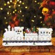 Musical Train Ride Ornament with Multi Coloured LED Lights