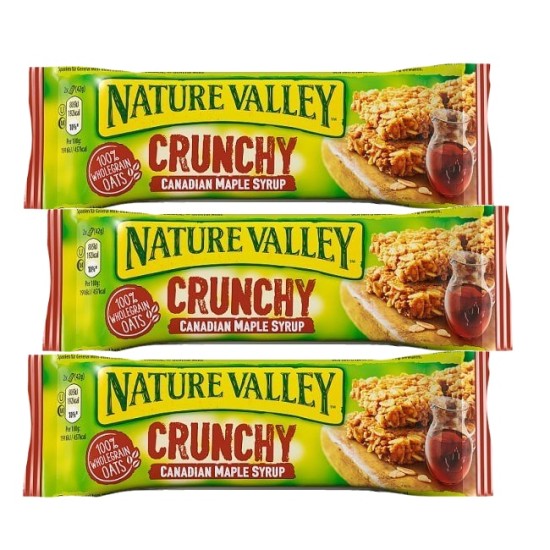 Nature Valley Crunchy Canadian Maple Syrup Bar 42g - 3 For £1