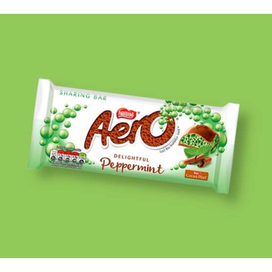 Aero Delightful Peppermint Sharing Bar 90g