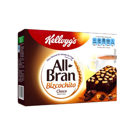 All Bran Bizcochito Choco Bars 6pk