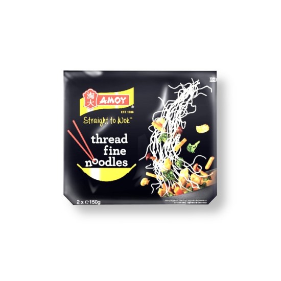 Amoy Straight to WokThread Fine Noodles 2x150g