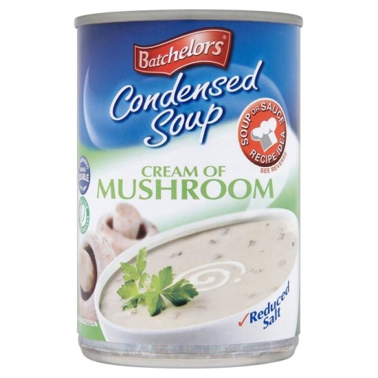 Bachelors Condensed Soup Cream of Mushroom 295g