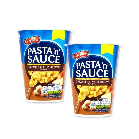 Batchelors Pasta n Sauce chicken & Mushroom Flavour Pots 65g - 2 For £1