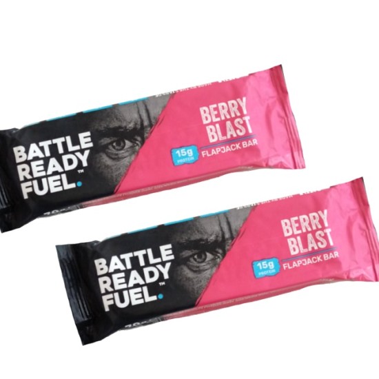 Battle Ready Fuel Berry Blast Flapjack Bar 70g - 2 For £1