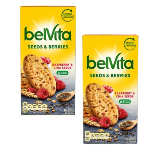 Belvita Raspberry & Chia Seeds 270g - 2 For £1.50