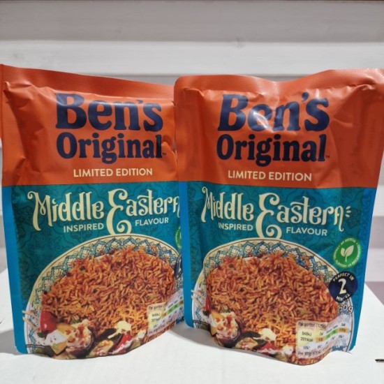 Bens Original Middle Eastern Inspired Rice 250g - 2 For £1.50