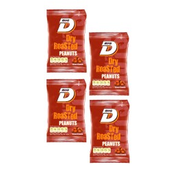 Big D Dry Roasted Peanuts 50g - 4 For £1