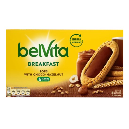 Belvita Breakfast Tartine Biscuits 5 pk x 3
