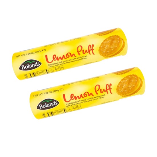Bolands Lemon Puff Biscuits 200g - 2 For £1
