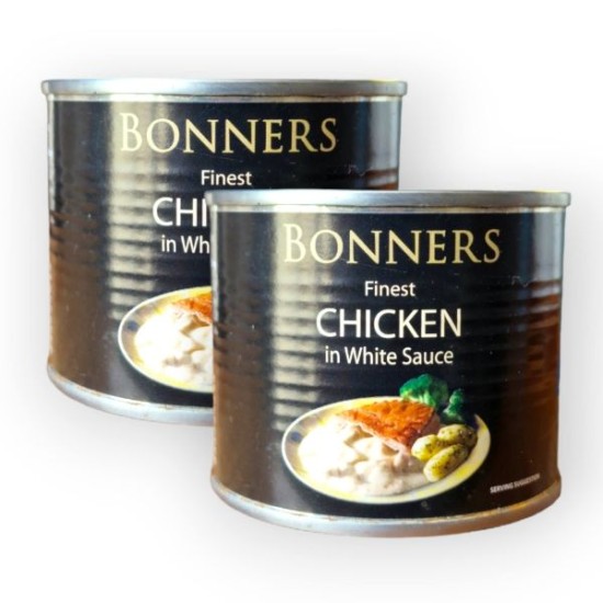 Bonners finest Chicken in White Sauce 206g - 2 For £1.50