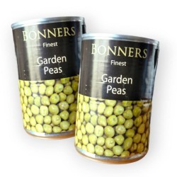 Bonners finest Garden Peas 400g - 2 For £1