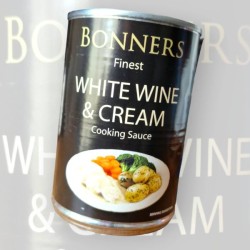 Bonners Finest White Wine & Cream Cooking Sauce 400g