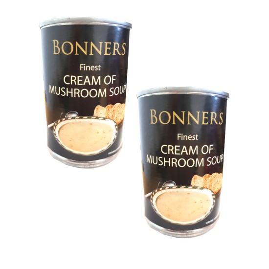 Bonners Cream Of Mushroom Soup 400g - 2 for £1
