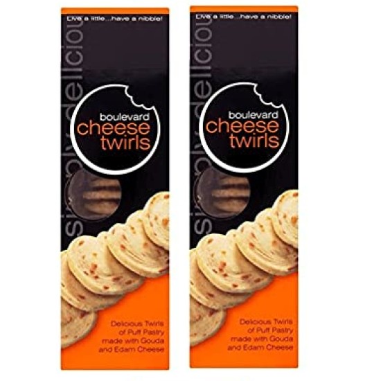 Boulevard Cheese Twirls Puff Pastry Nibbles - 2 For £1