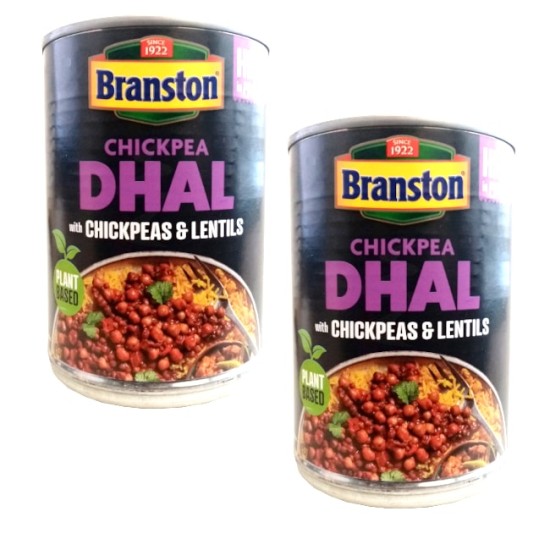 Branston Chickpea Dhal with Chickpeas & Lentils 390g - 2 For £1