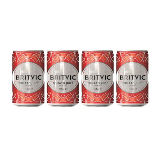 Britvic Tomato Juice Cocktail 150ml - 4 For £1