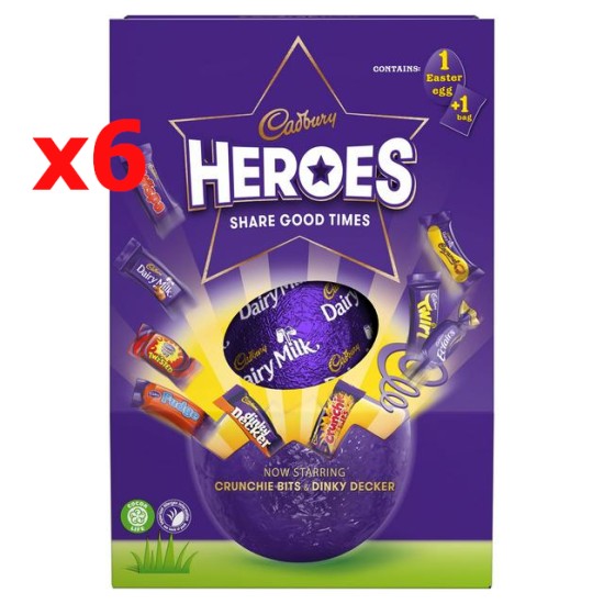 Cadbury Hero Eggs 6 x case price
