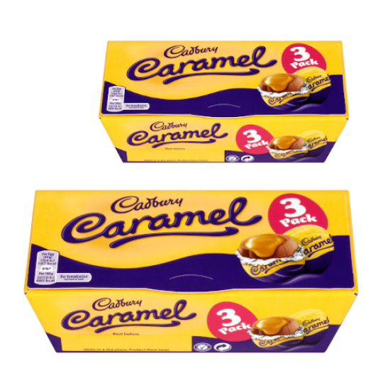 Cadburys Caramel Eggs 3pk - 2 For £1