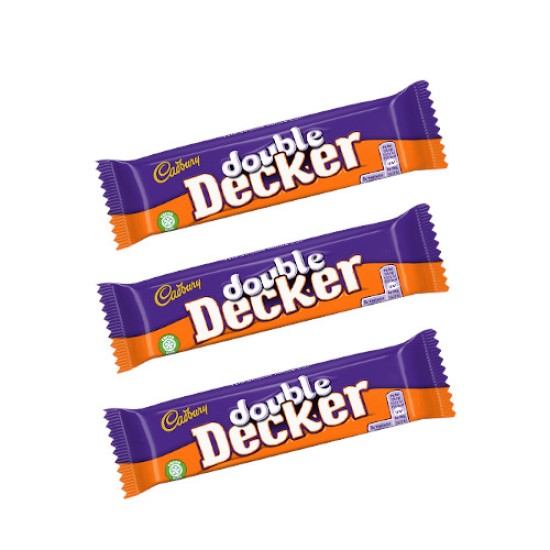 Cadbury Double Decker 54.5g - 3 For £1