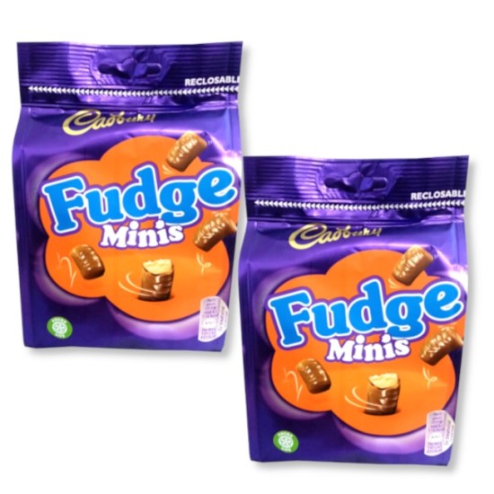 Cadbury Fudge Minis 120g Bag - 2 For £1