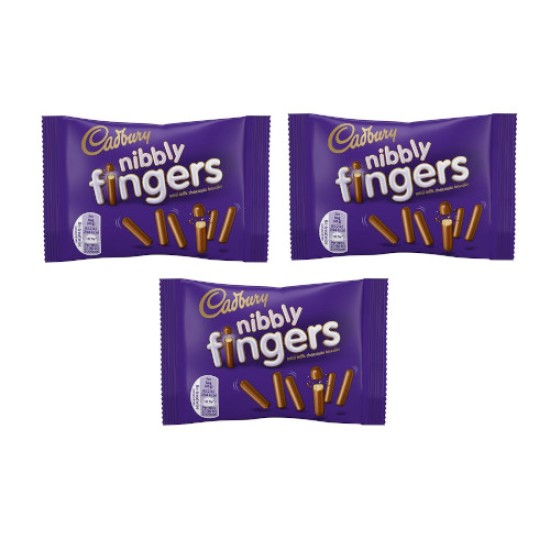 Cadbury Nibbly Fingers 40g - 3 For £1