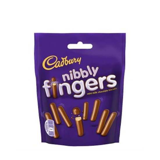 Cadburys Nibbly Fingers 125g