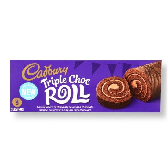 Cadbury Triple Choc Roll 8 Servings