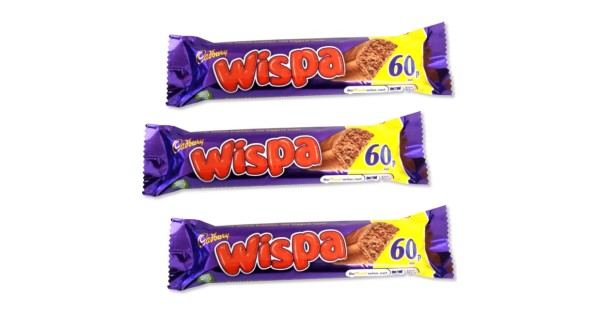 Cadbury Wispa Milk Chocolate Bar 36g - 3 For £1