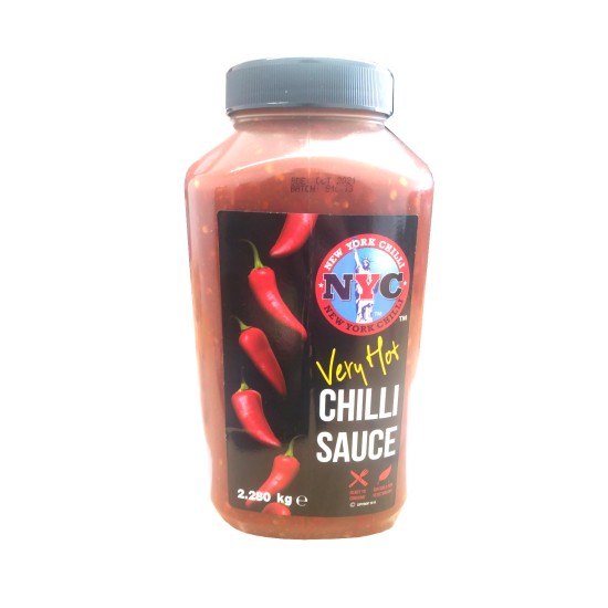 NYC Very Hot Chilli Sauce Caterpack 2.28kg 