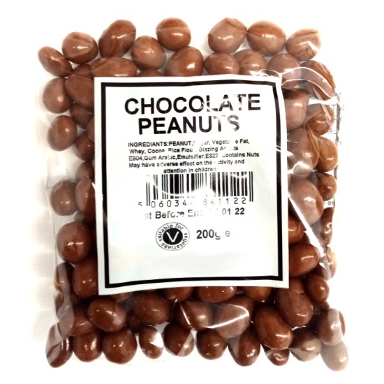 Chocolate Peanuts 200g