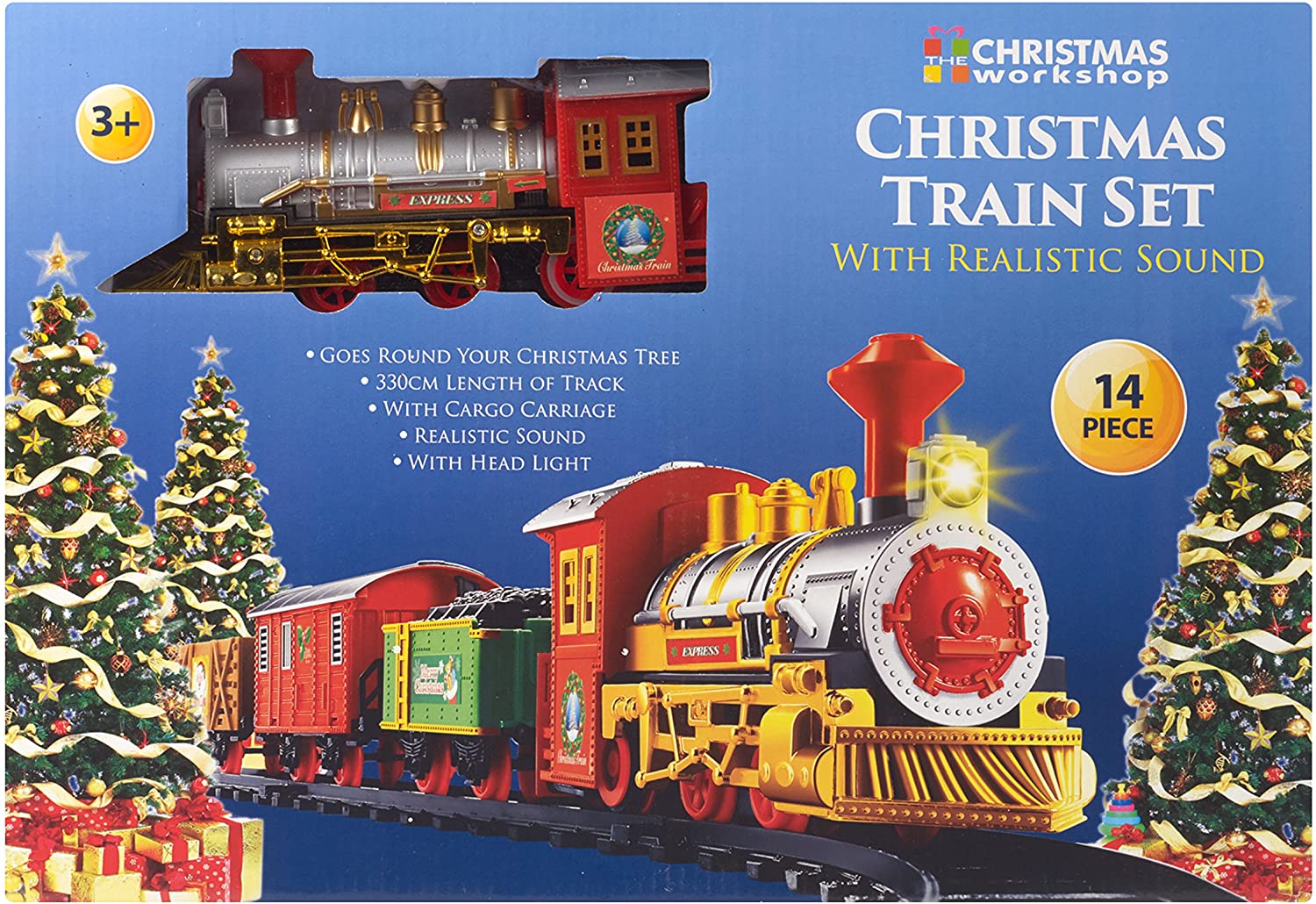 christmas workshop deluxe train set