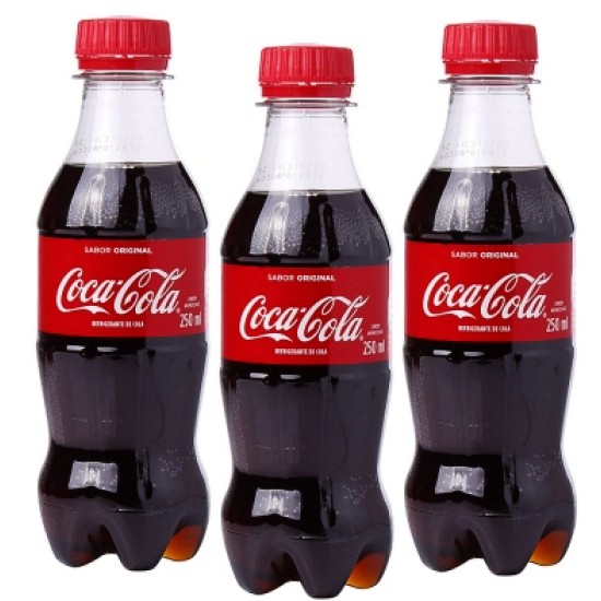 Coca Cola Original Bottled Drinks 250ml 3 For £1