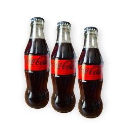 Coca cola Zero Sugar Glass Bottle 200ml - 3 for £1