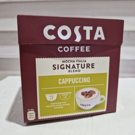 Costa Coffee Signature Blend Cappuccino 8pk 146.4g
