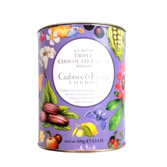 Crabtree & Evelyn Triple Chocolate Biscuits 100g 