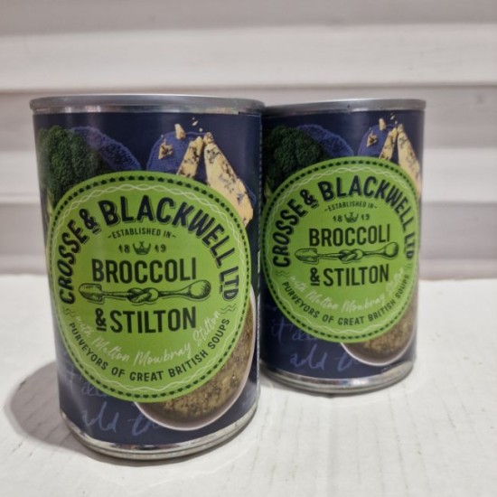 Crosse & Blackwell Broccoli & Stilton Soup 400g - 2 For £1
