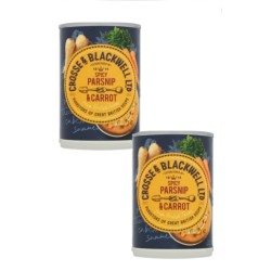 Crosse & Blackwell Spicy Parsnip & Carrot Soup 400g - 2 for £1