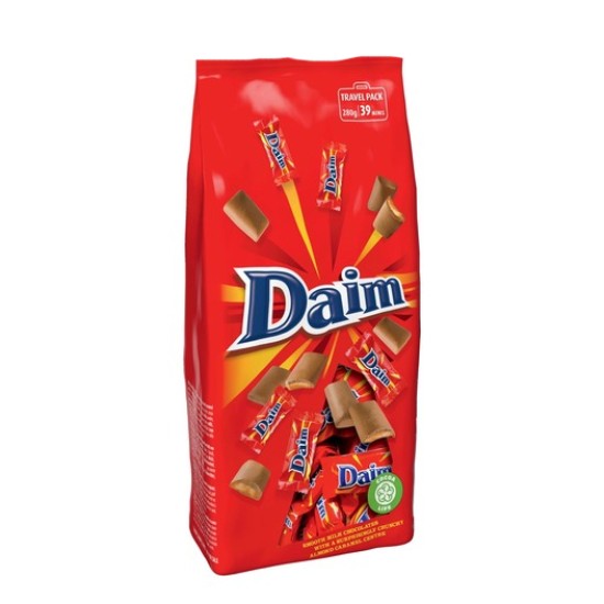 Daim Mini Bars Travel Pack 200g