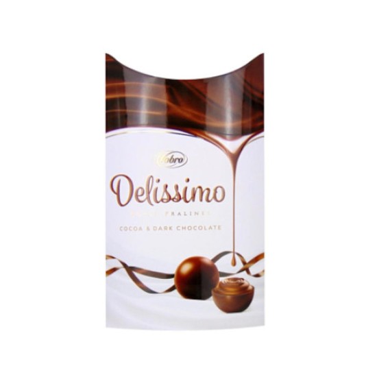Delissimo Royal Pralines Cocoa & Dark Chocolate 105g