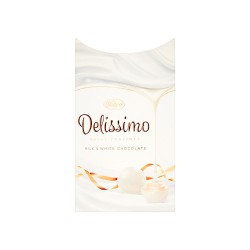 Delissimo Royal Pralines Milk & White Chocolate 105g