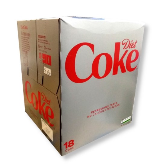 Diet Coke 18pk 330ml Cans