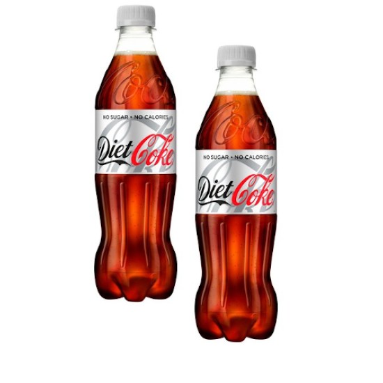 Diet Coca Cola 500ml - 2 For £1