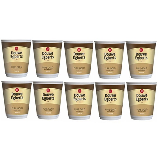 Douwe Egberts Pure Gold White Coffee 10 cups
