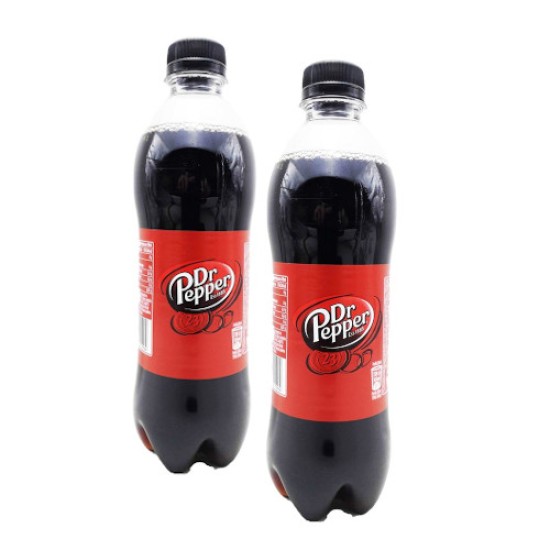 Dr Pepper Soft Drink 450ml - 2 For £1.50